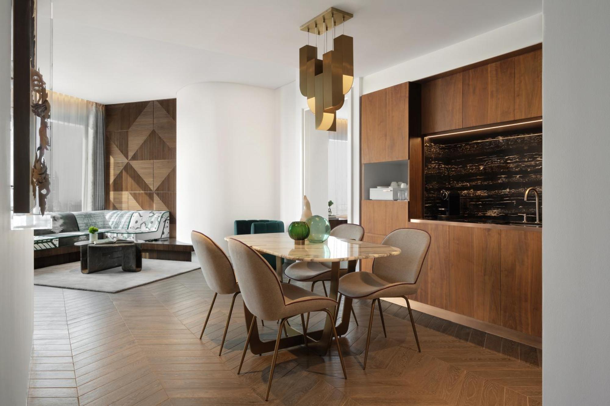 So/ Uptown Dubai Hotel Buitenkant foto Interior of a typical apartment