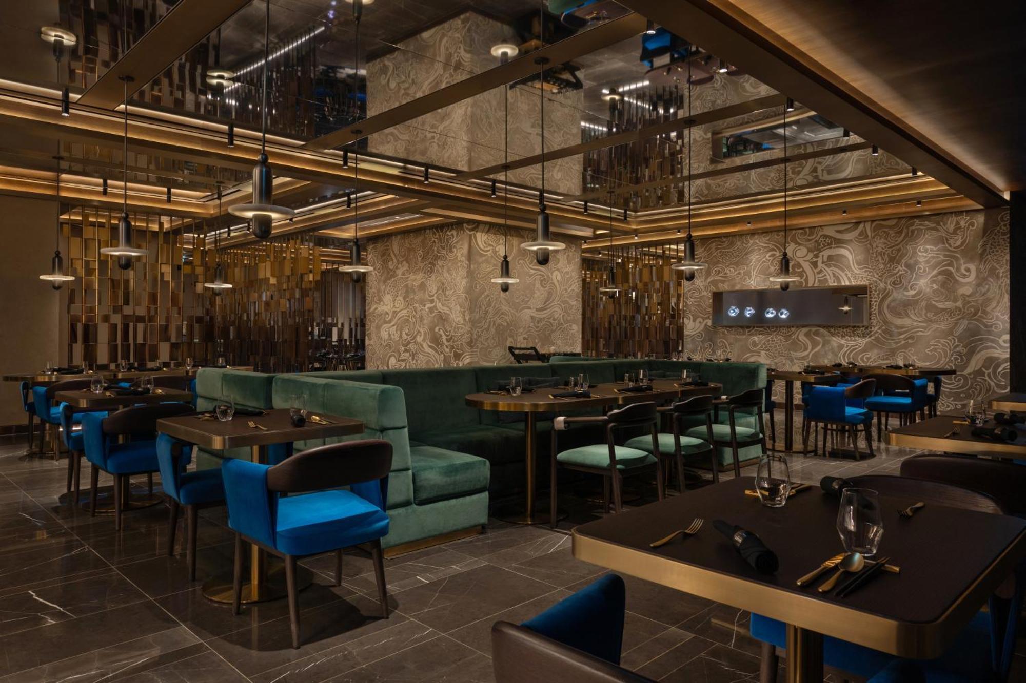 So/ Uptown Dubai Hotel Buitenkant foto The interior of the restaurant