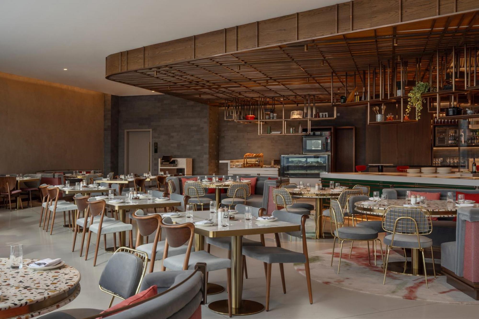 So/ Uptown Dubai Hotel Buitenkant foto The interior of the restaurant